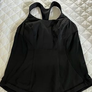Lululemon black tank top